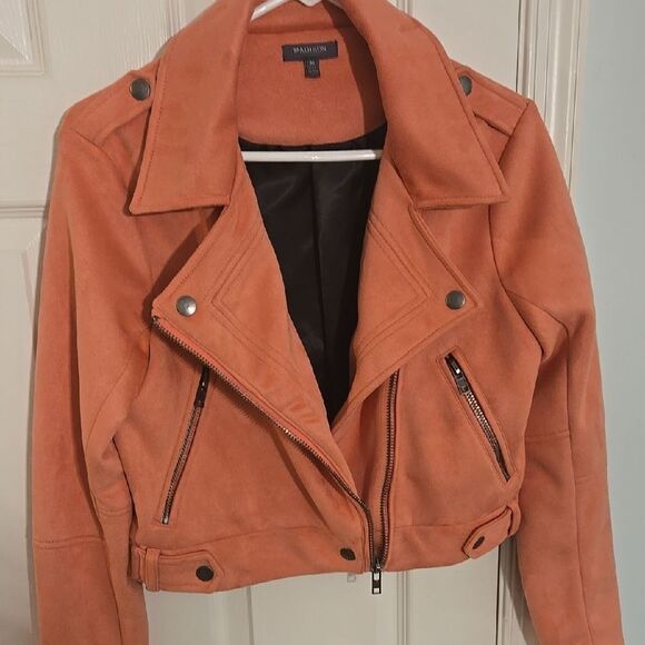 Blank NYC Women's Orange Jacket - Picture 11 of 11